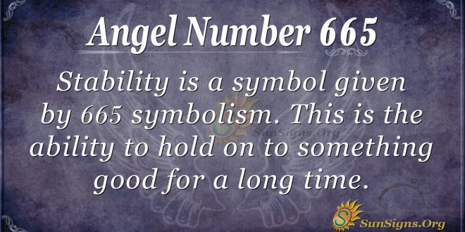 Angel Number 665