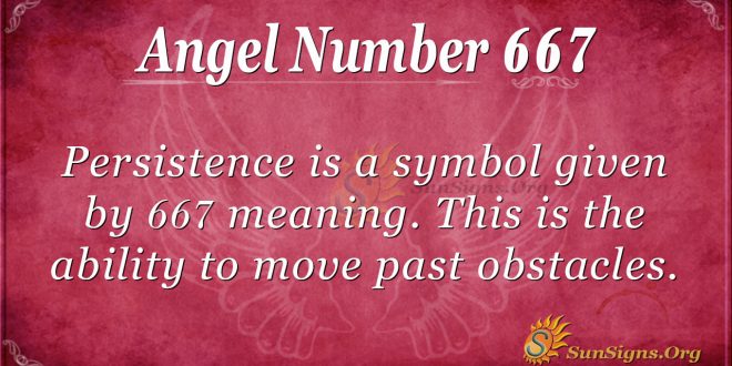 Angel Number 667