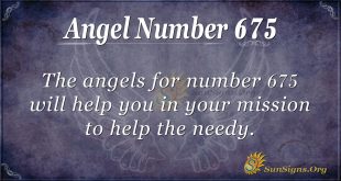 Angel Number 675