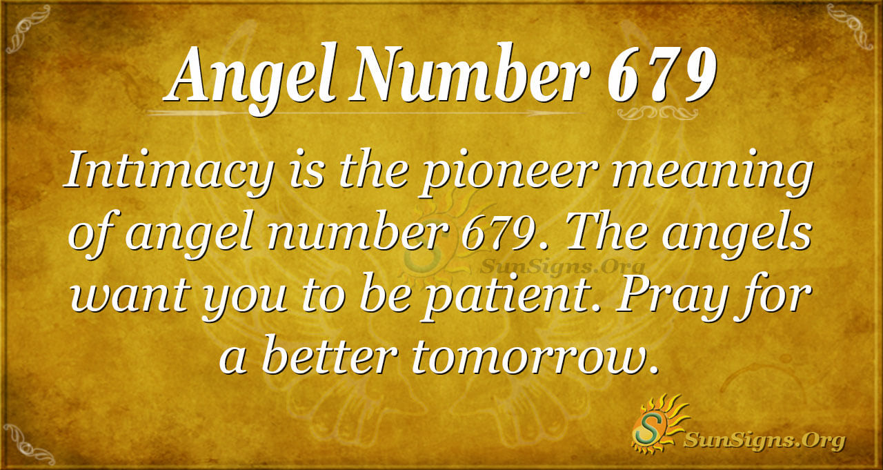 Angel Number 679