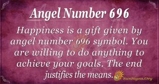 Angel Number 696