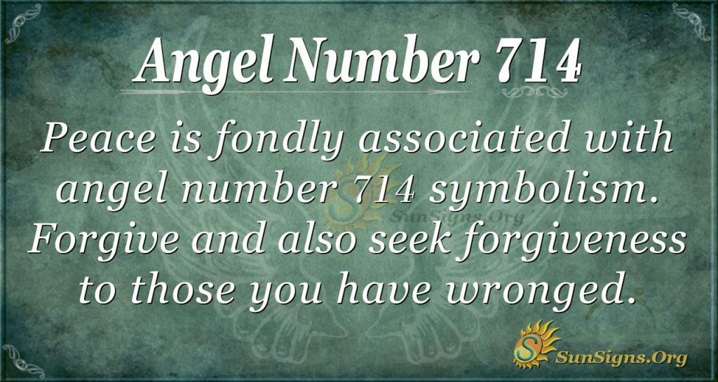 Angel Number 714
