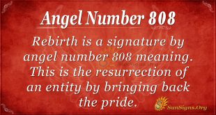 angel number 808