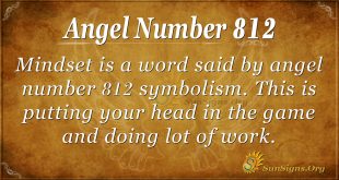 angel number 812