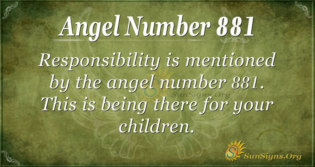 angel number 881