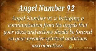 Angel Number 92