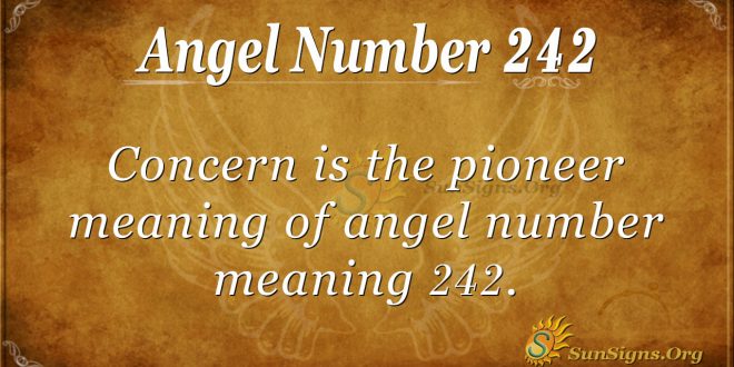 angel number 242