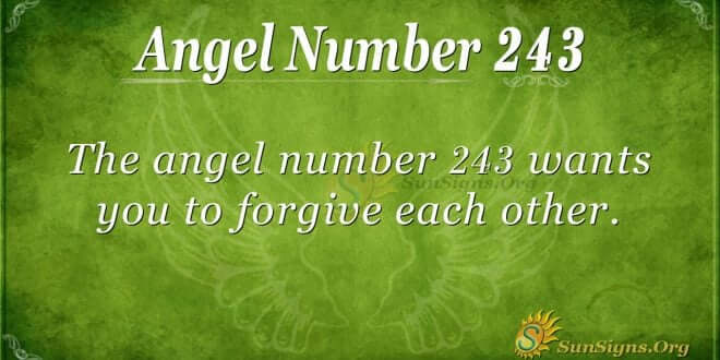 angel number 243