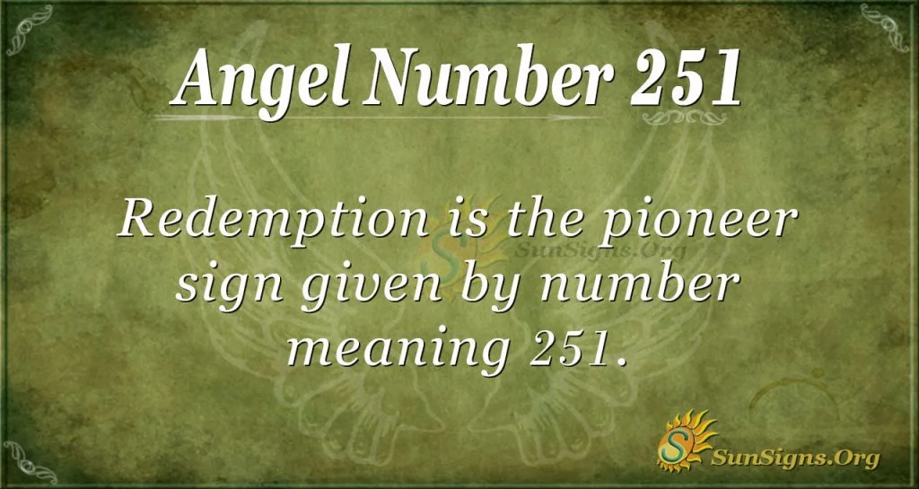 Angel Number 251