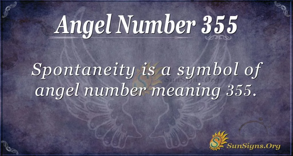 A 355-ös angyalszám