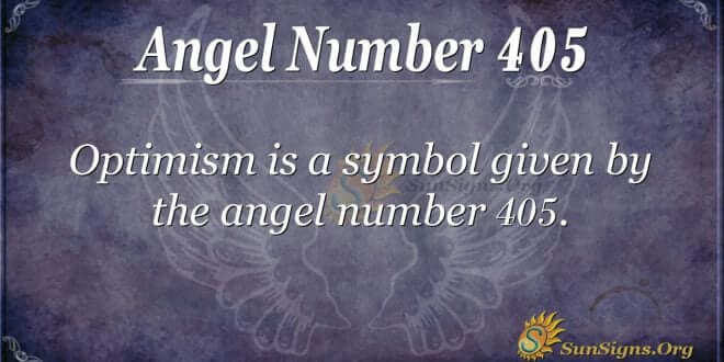 Angel Number 405