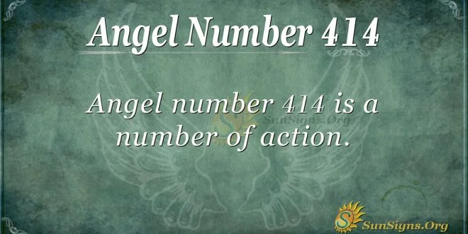 Angel Number 414