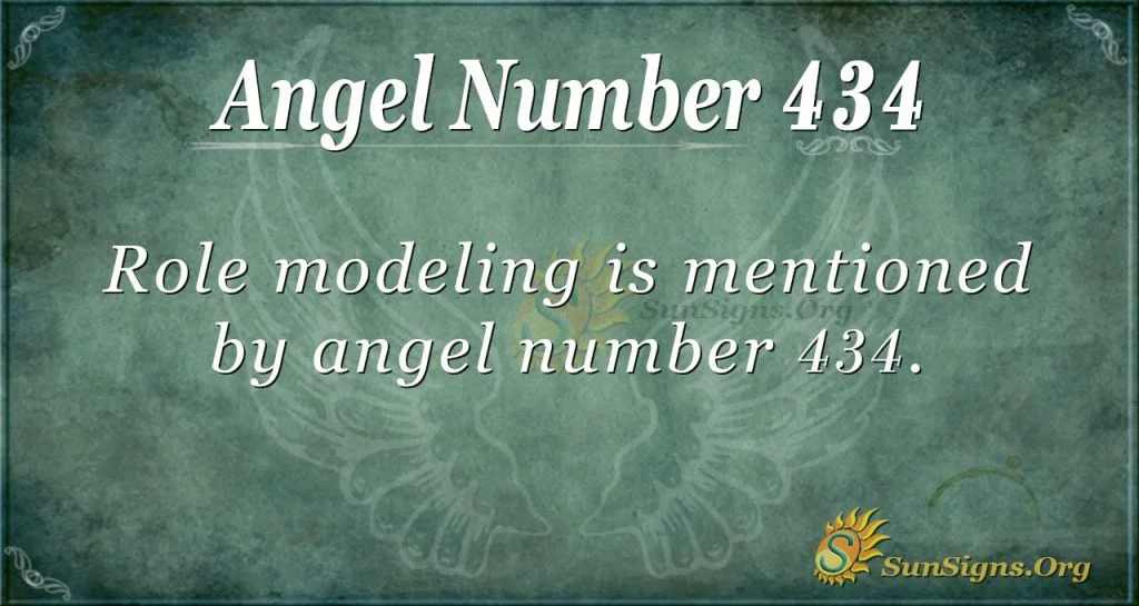 A 434-es angyalszám