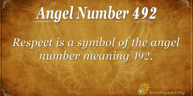 Angel Number 492