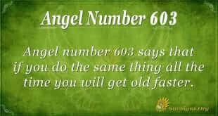 angel number 603