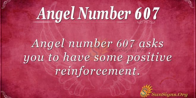 angel number 607