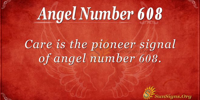 angel number 608