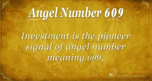angel number 609
