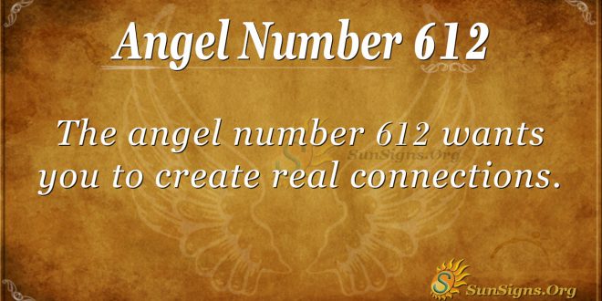 angel number 612