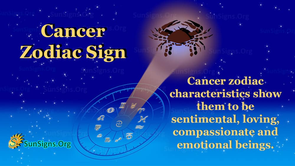 cancer zodiac sign