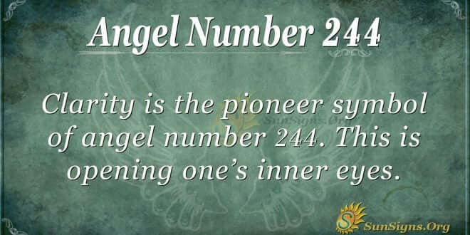 angel number 244