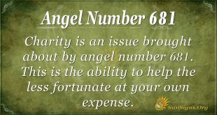 Angel Number 681