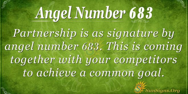 Angel Number 683