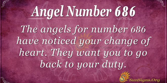 Angel Number 686