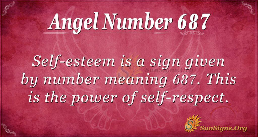 Angel Number 687