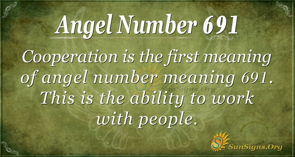 Angel Number 691