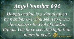 Angel Number 694