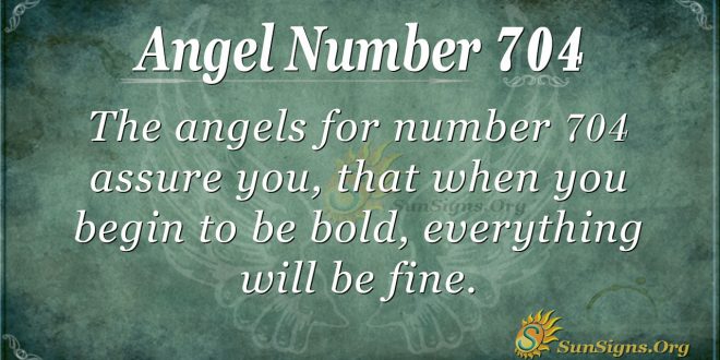 Angel Number 704