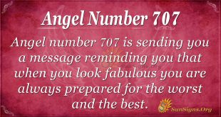 Angel Number 707
