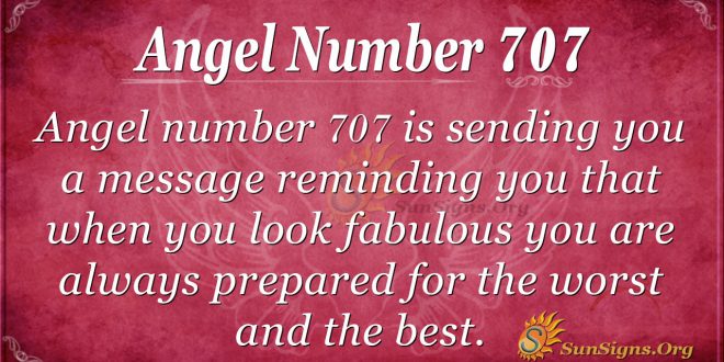 Angel Number 707