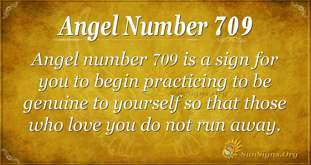 Angel Number 709