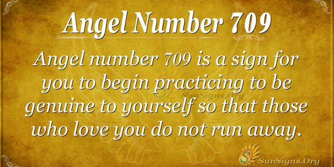 Angel Number 709