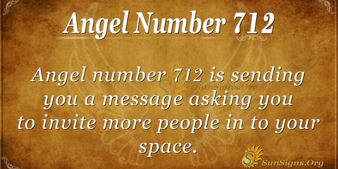 Angel Number 712