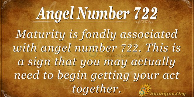 Angel Number 722