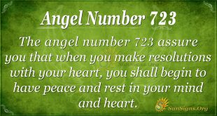 Angel Number 723