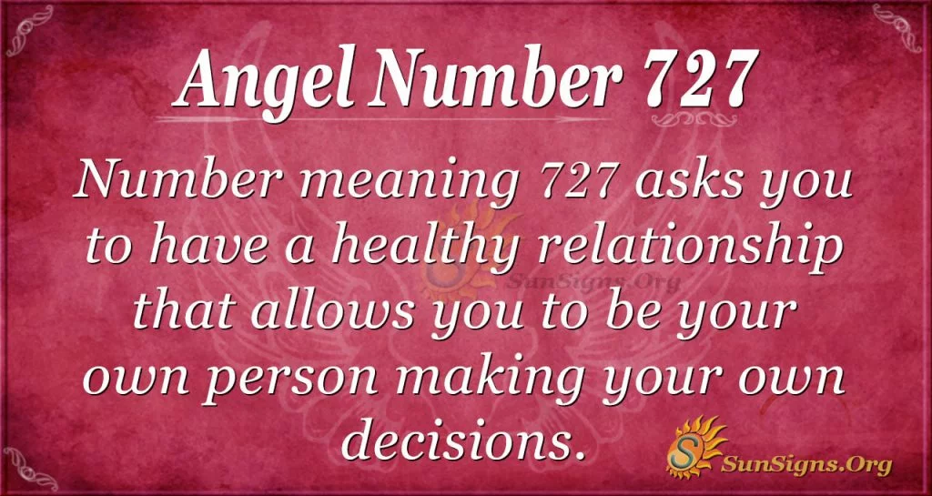  Número de ángel 727