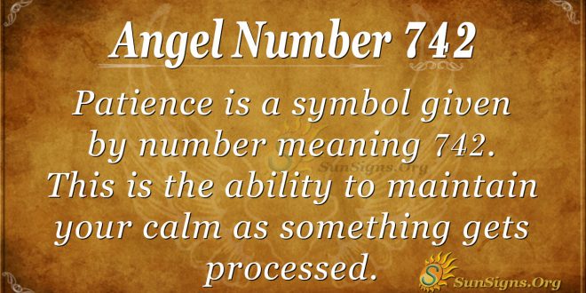 Angel Number 742