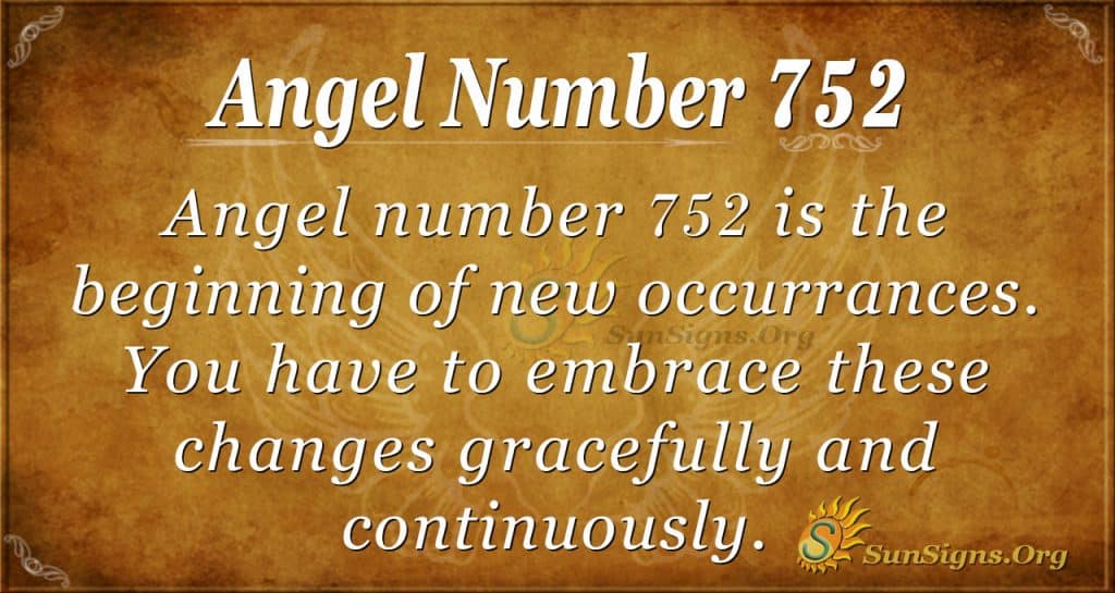 Angel Number 752