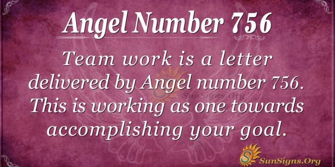 Angel Number 756