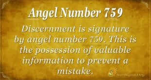 Angel Number 759