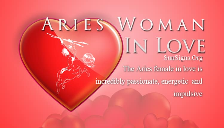 aries woman in love