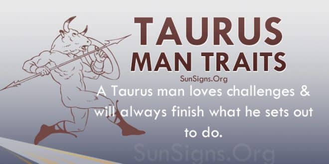 taurus man traits