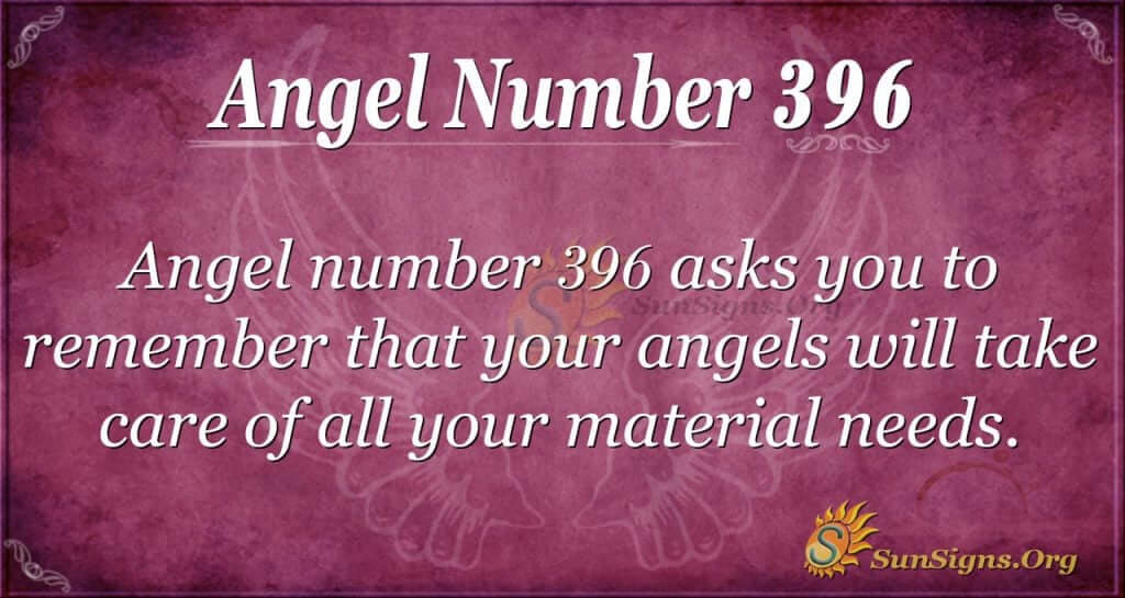Angel Number 396