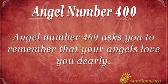 Angel Number 400