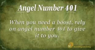 Angel Number 401
