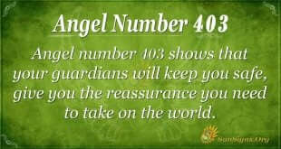 Angel Number 403